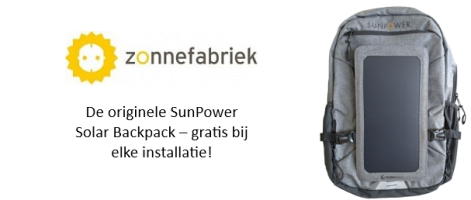 Zonnefabriek Solar Backpack